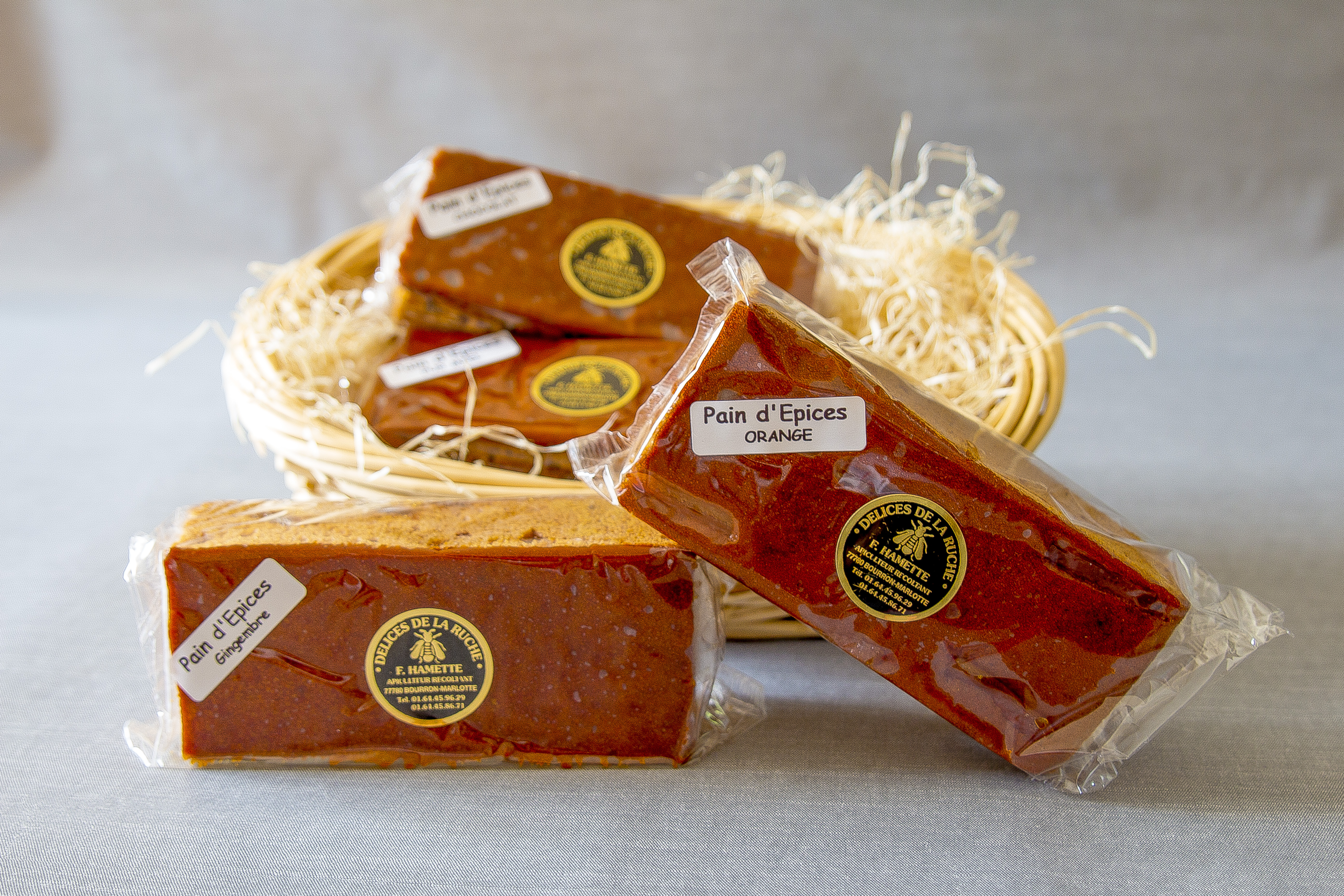 Ginger or orange spiced breads