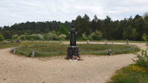 Monument to those shot on the Plaine de Chanfroy