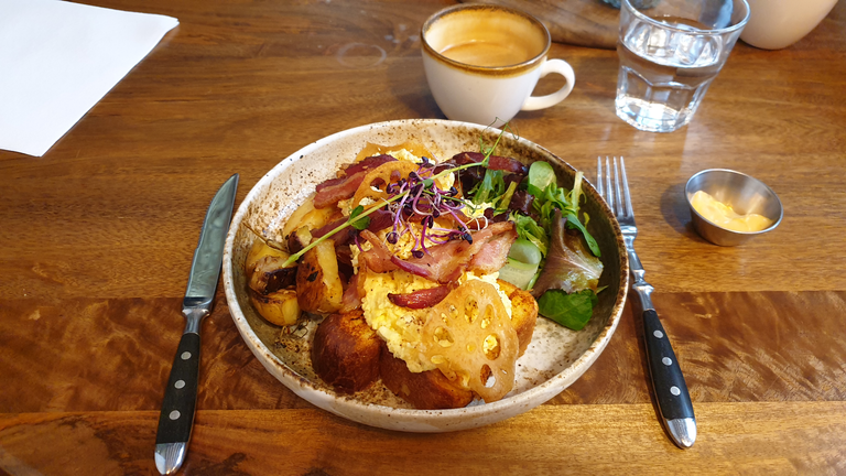 Bacon and french toast