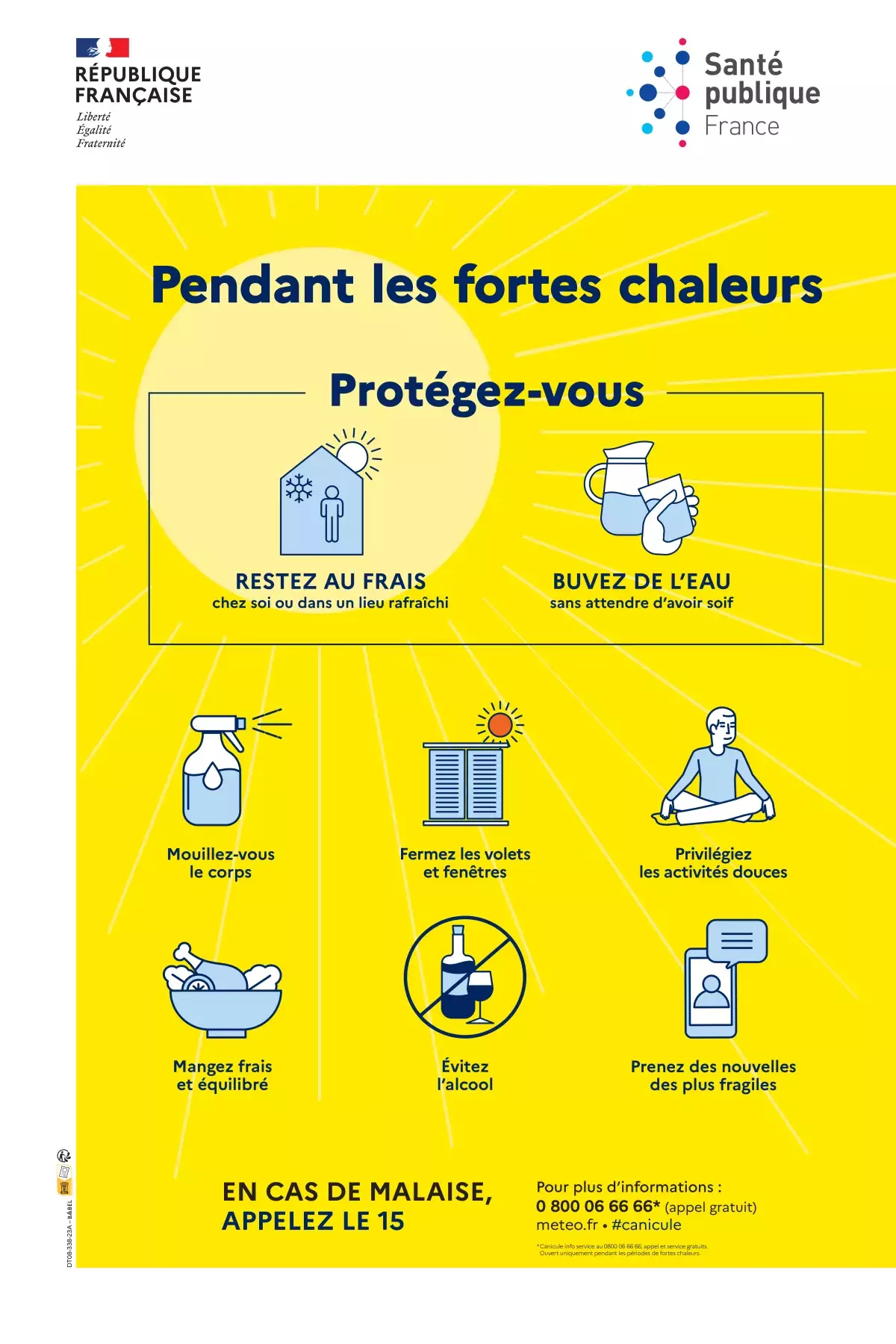 Heatwaves in Fontainebleau brochure