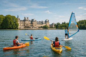 Image representing water sports in the Fontainebleau region.