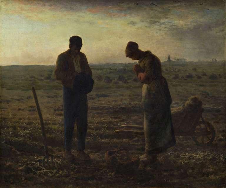L'Angélus by Jean-Francois Millet