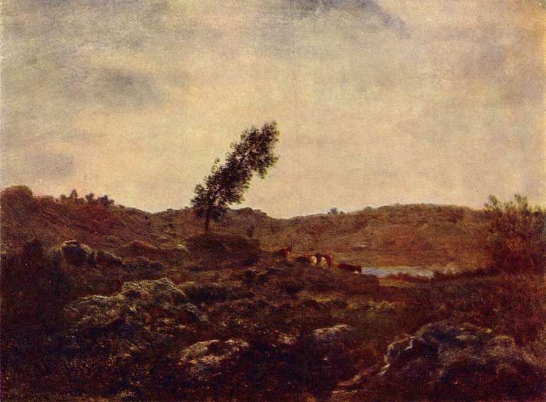 Look at Barbizon by Theodore Rousseau