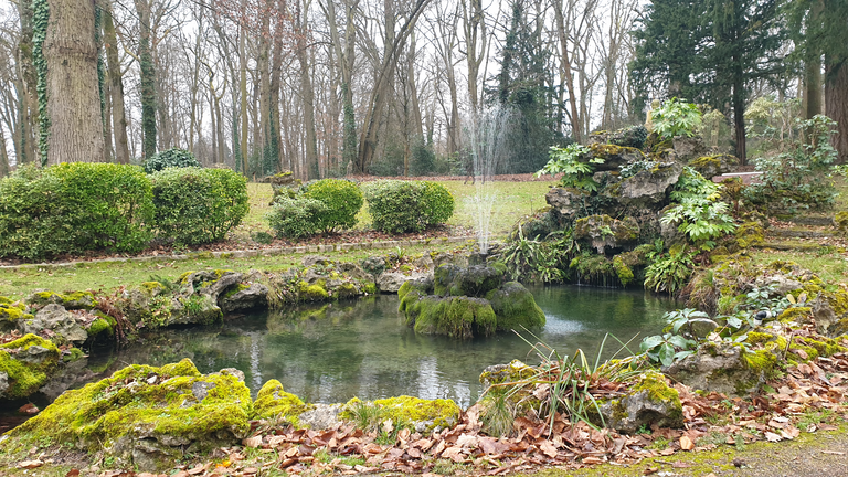 Fountain beside the town hall