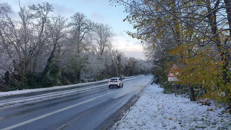 Autumn - Bourron Marlotte - Snow