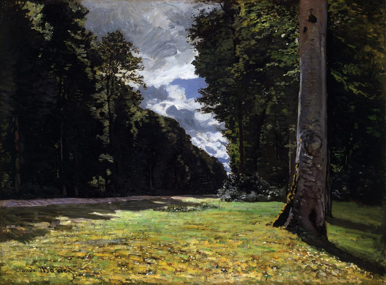 Le pavé de Chailly, by Claude Monet